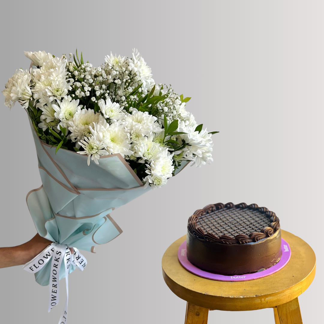 Chrysanthemum White Bundle