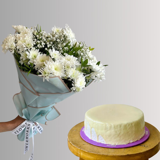 Chrysanthemum White Bundle