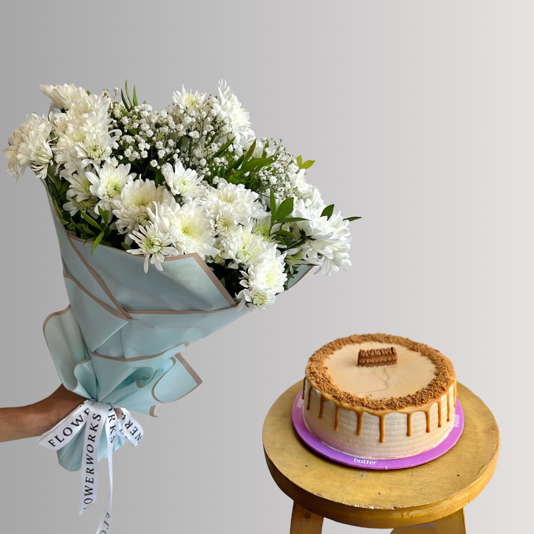 Chrysanthemum White Bundle