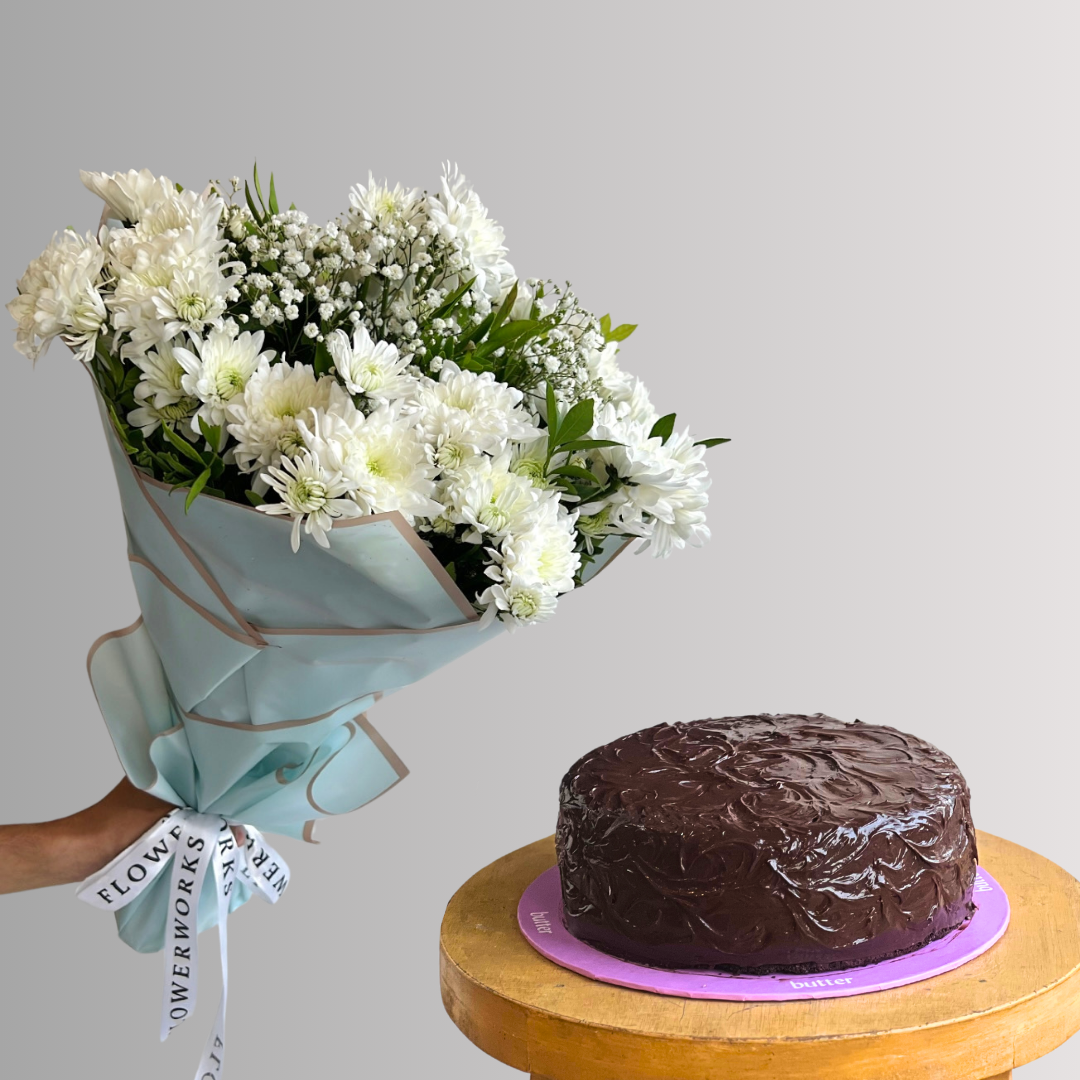 Chrysanthemum White Bundle