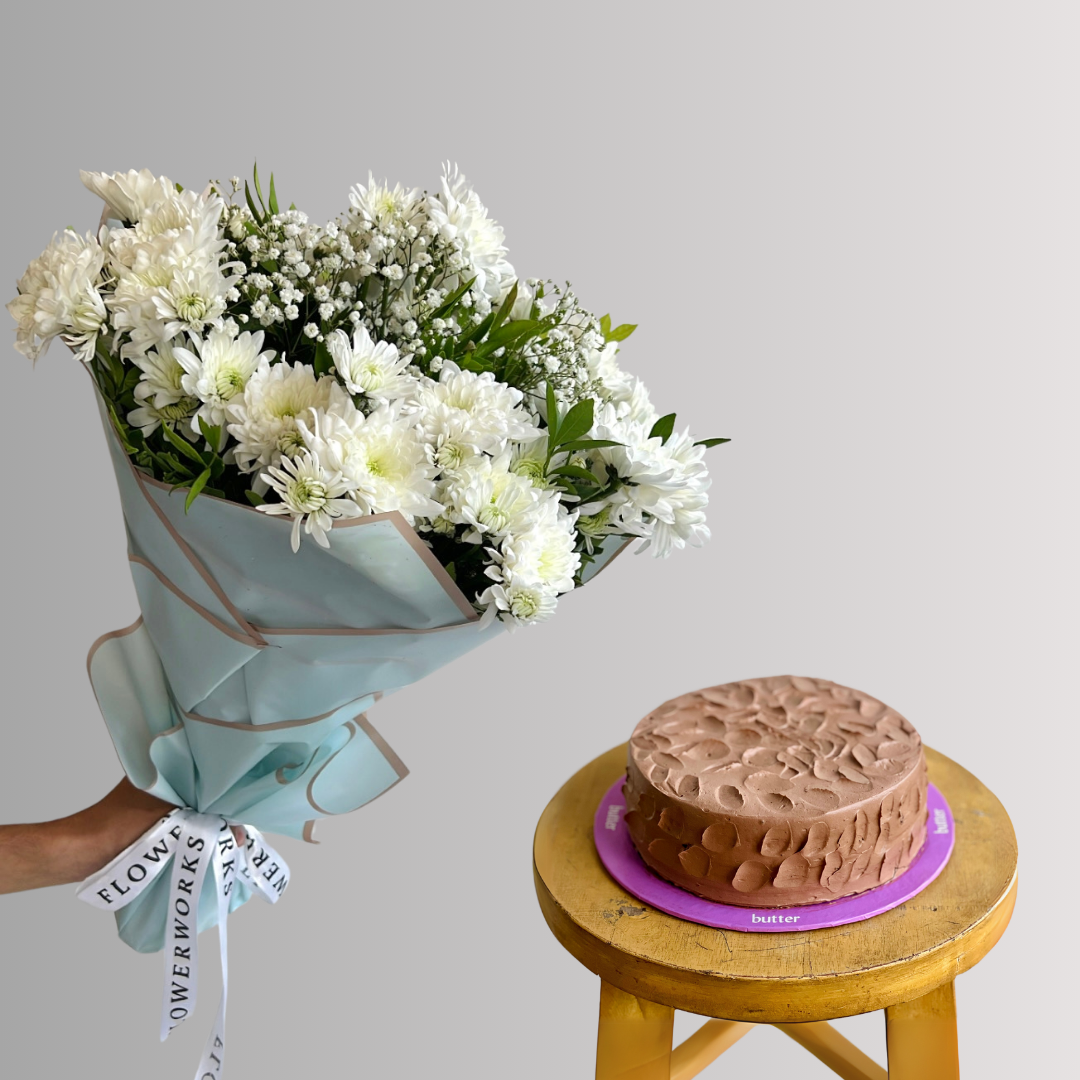 Chrysanthemum White Bundle