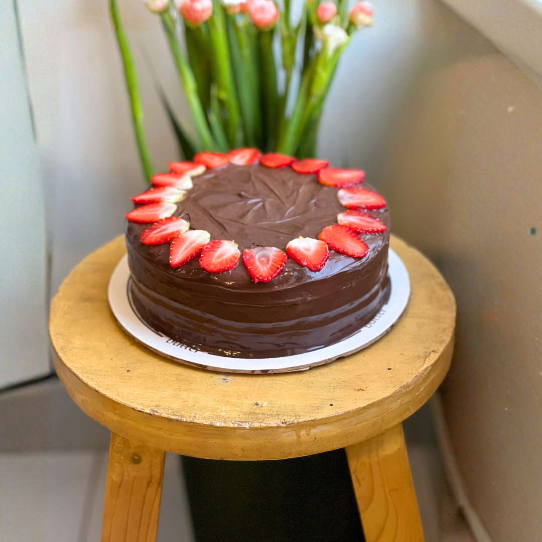Berry in Love Chocolate Cake