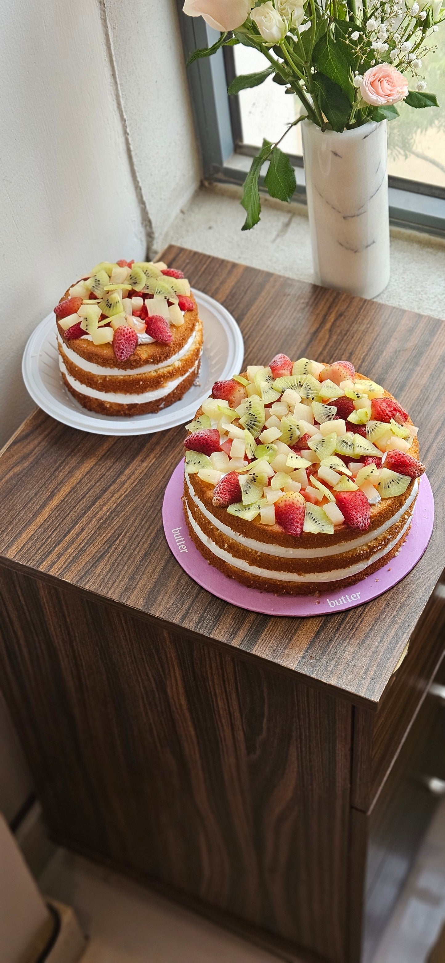 Fruit Cream Cake