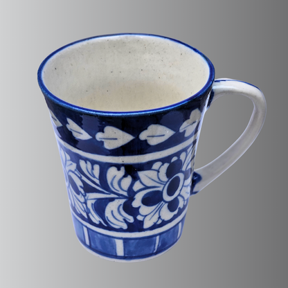 Blue Pottery Mug