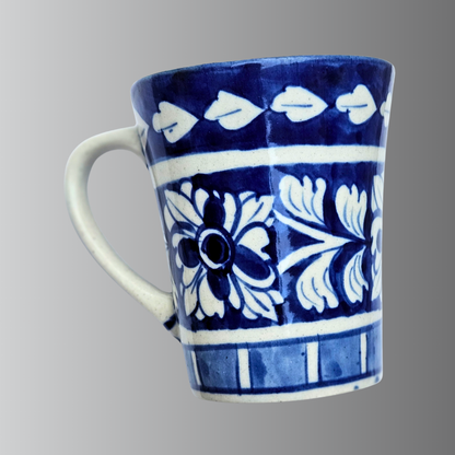 Blue Pottery Mug