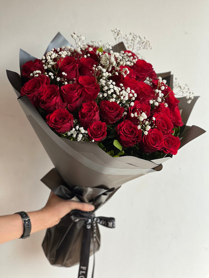 Cheri (40 stems of Rose)