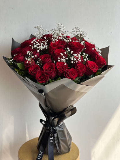 Cheri (40 stems of Rose)