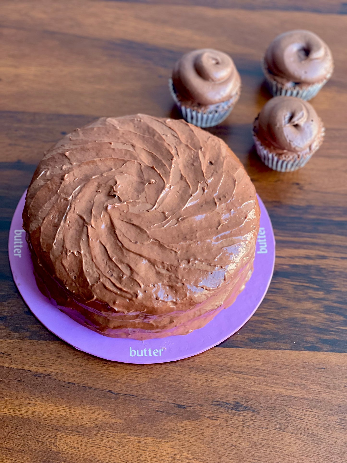 Chocolate Malt Cake