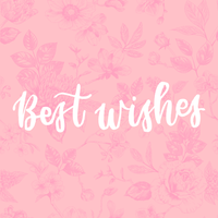 Best Wishes card