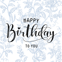Happy Birthday card