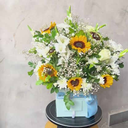 Baby Blue Blooms